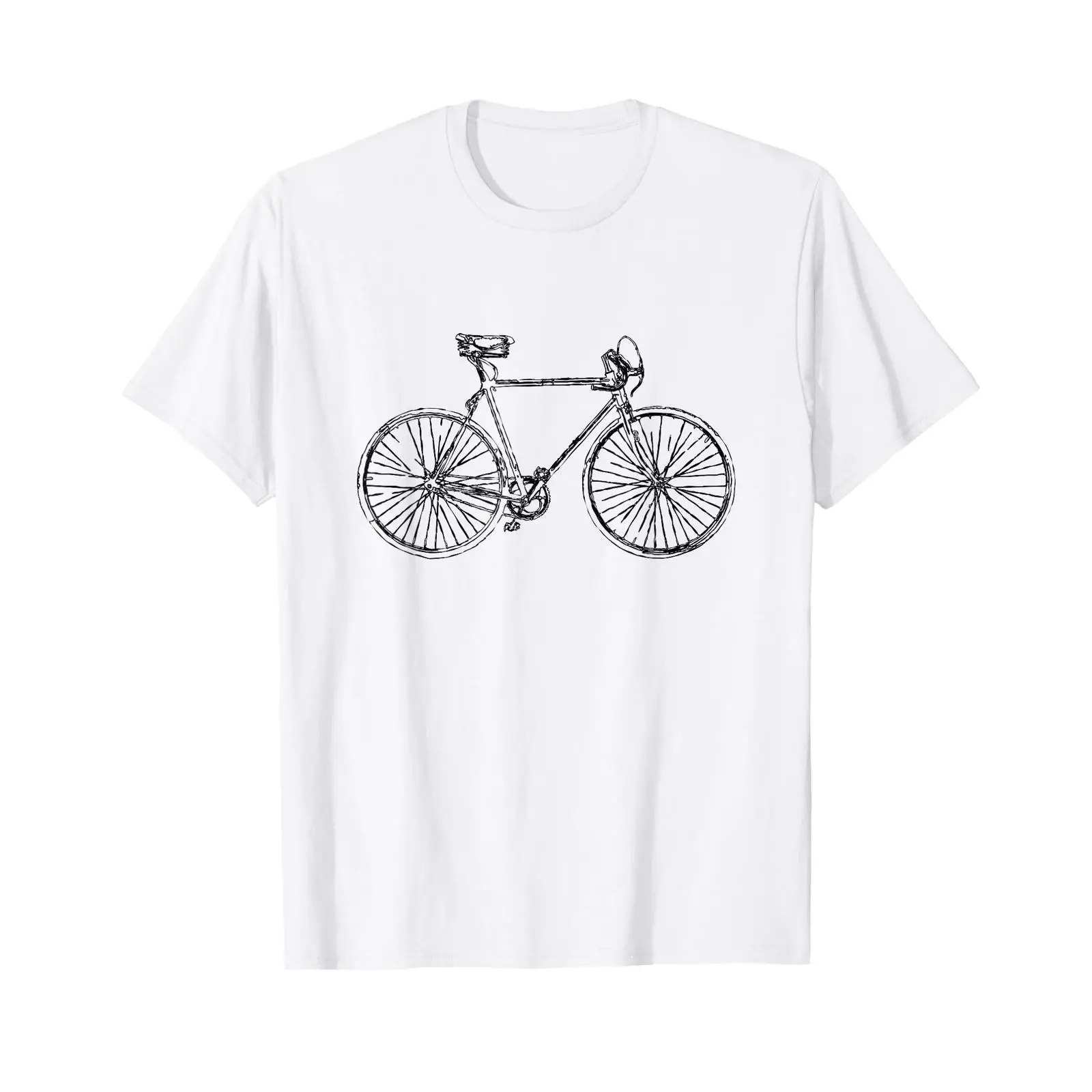Vintage Fashion Sketches - Camiseta Retrô de Ciclismo com Estampa