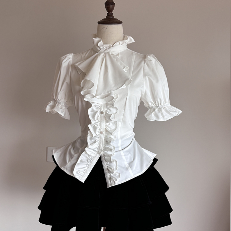 Vintage Fashion Japan - Japonês vitoriano gótico lolita puff mangas