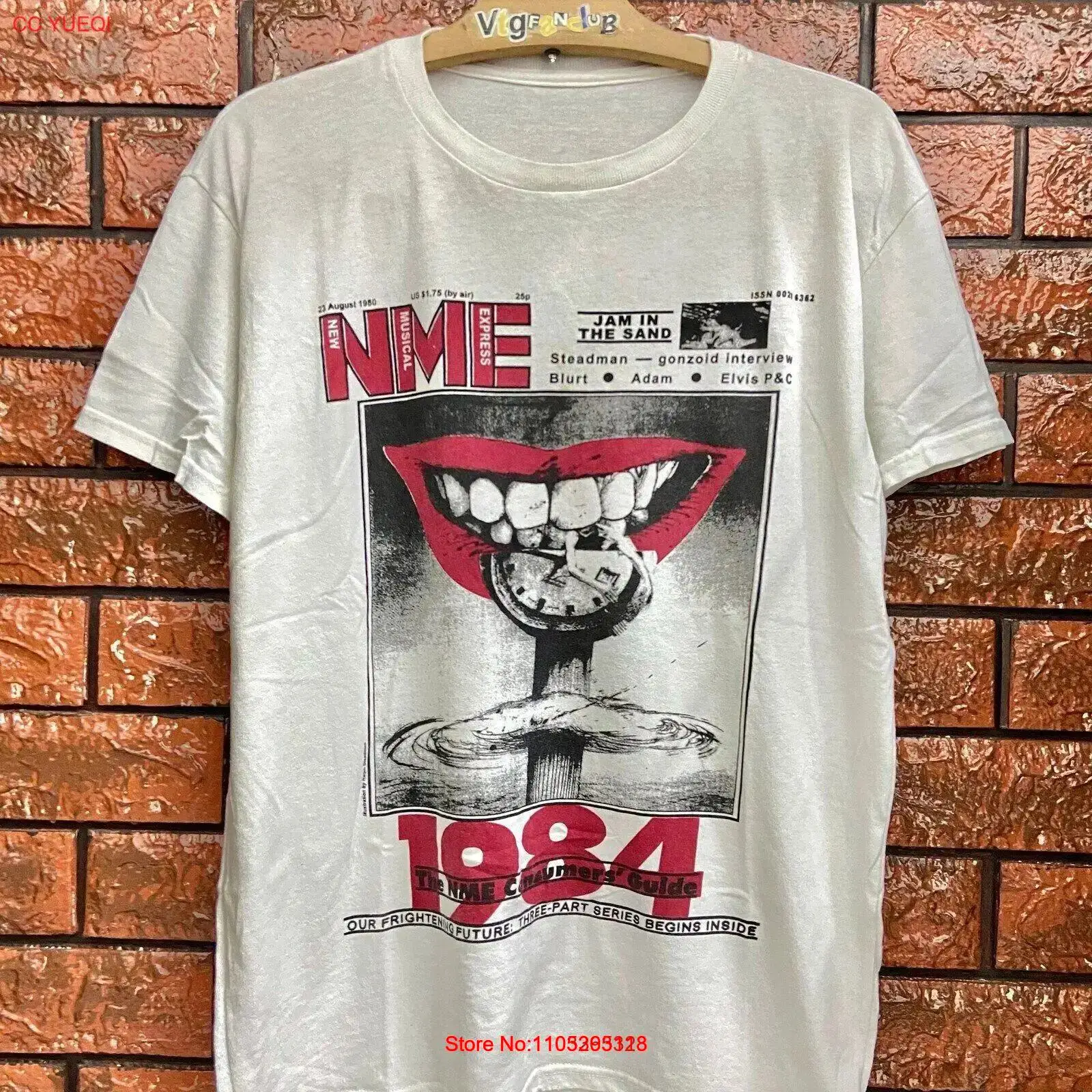 Vintage Fashion Magazine Covers - Camiseta vintage dos anos 90 com