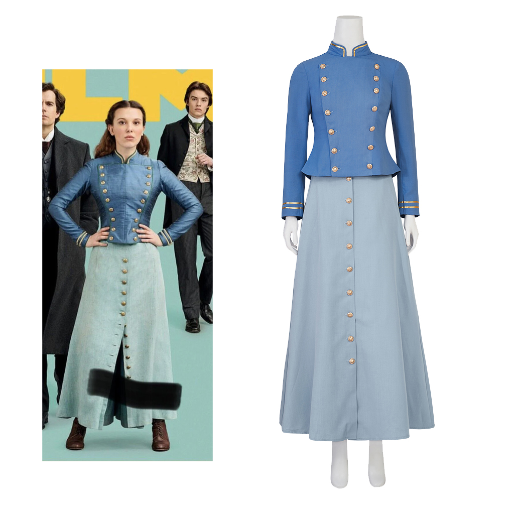 Vintage Victorian Fashion - Filme cosplay enola holmes 2 cosplay