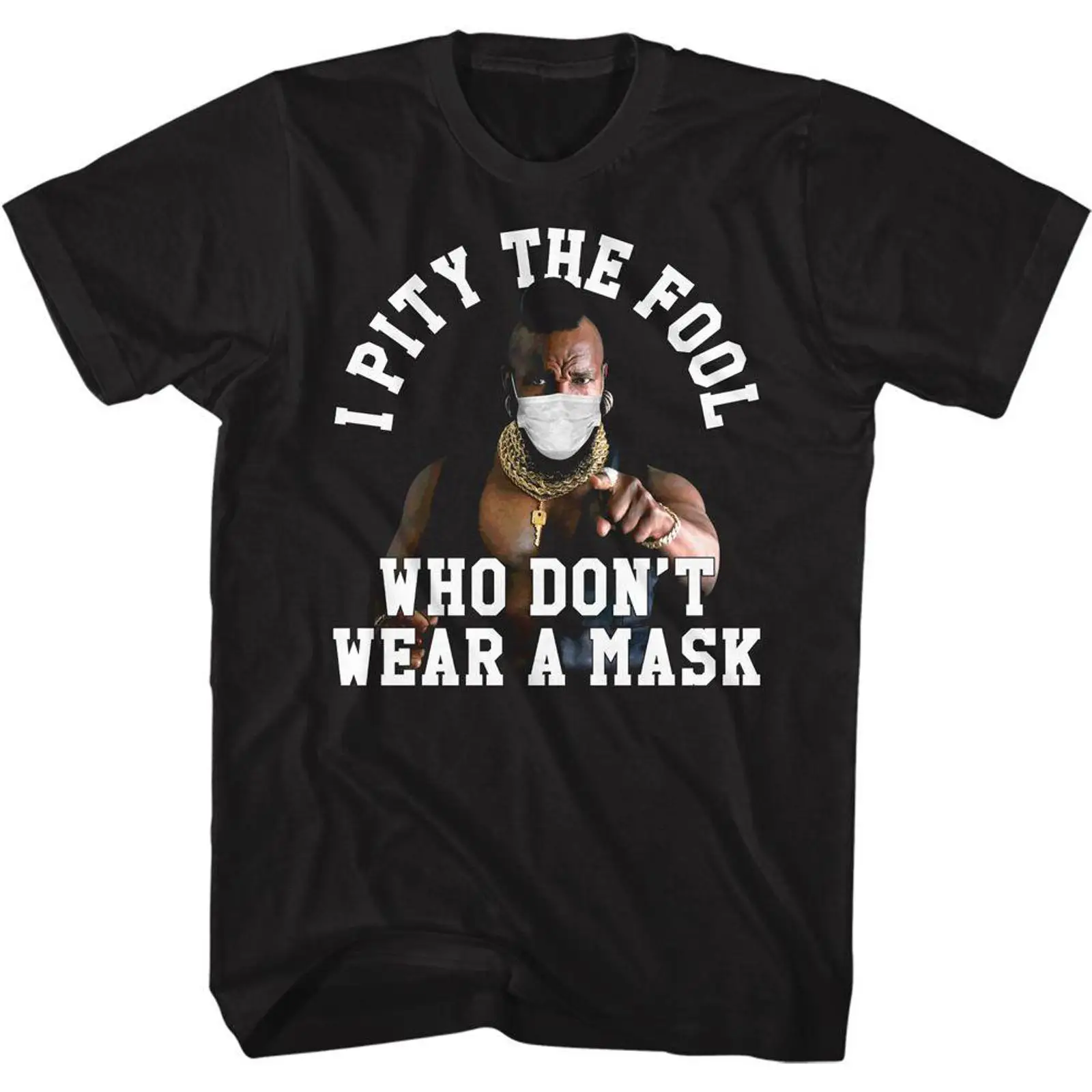 Vintage Fashion Icons - Camiseta Mr T Pity The Fool