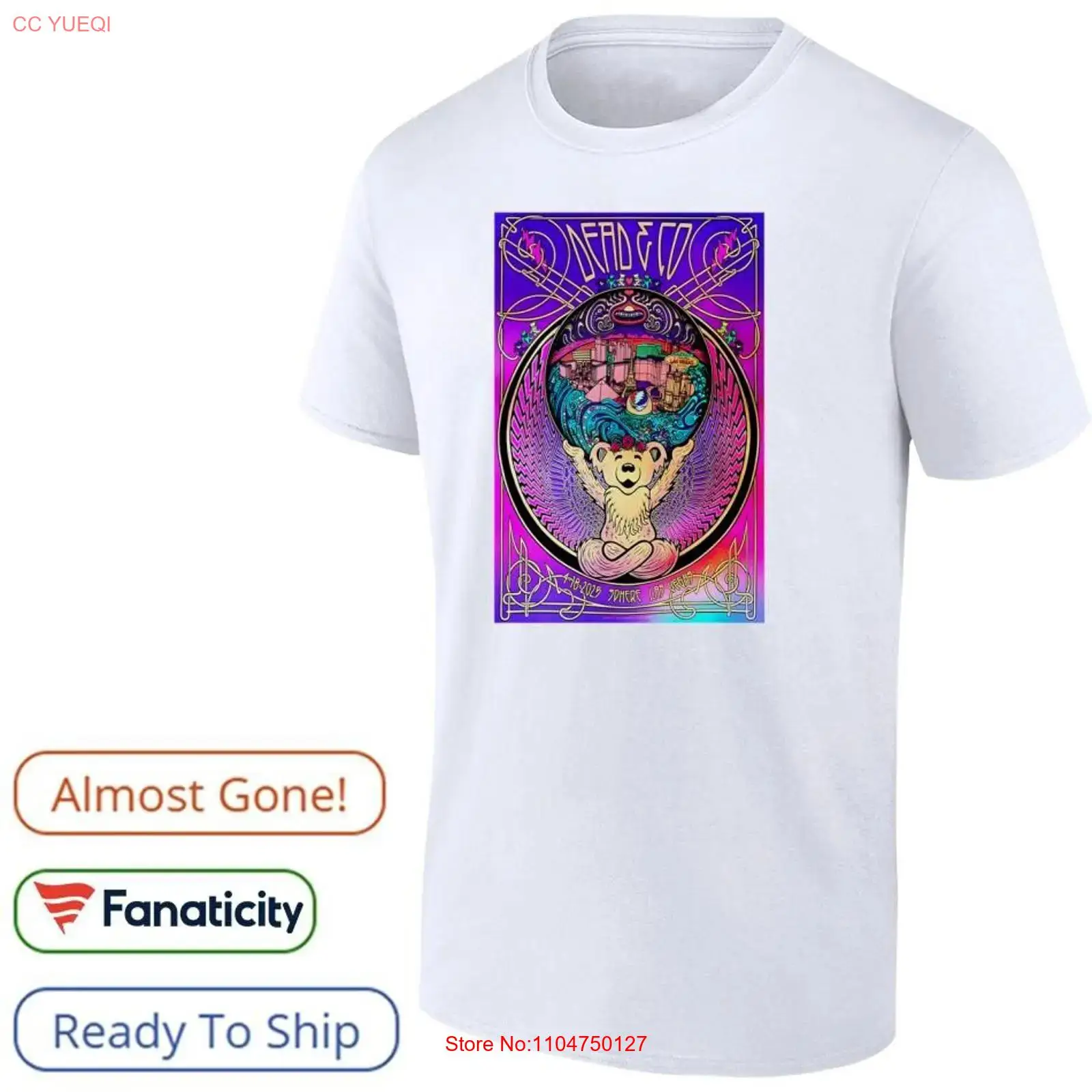 Vintage Vegas Fashion - Camiseta 2025 Dead Forever Show Las