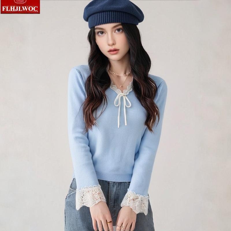 Vintage Fashion In Japan - Laço topos jumpers pullovers ano novo