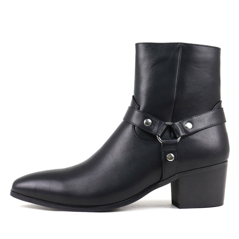 Vintage Fashion Trends - Botas chelsea masculinas vintage com altura