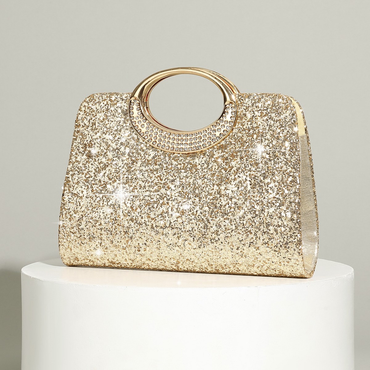 Vintage Fashion Trends - Bolsa vintage grande com textura de