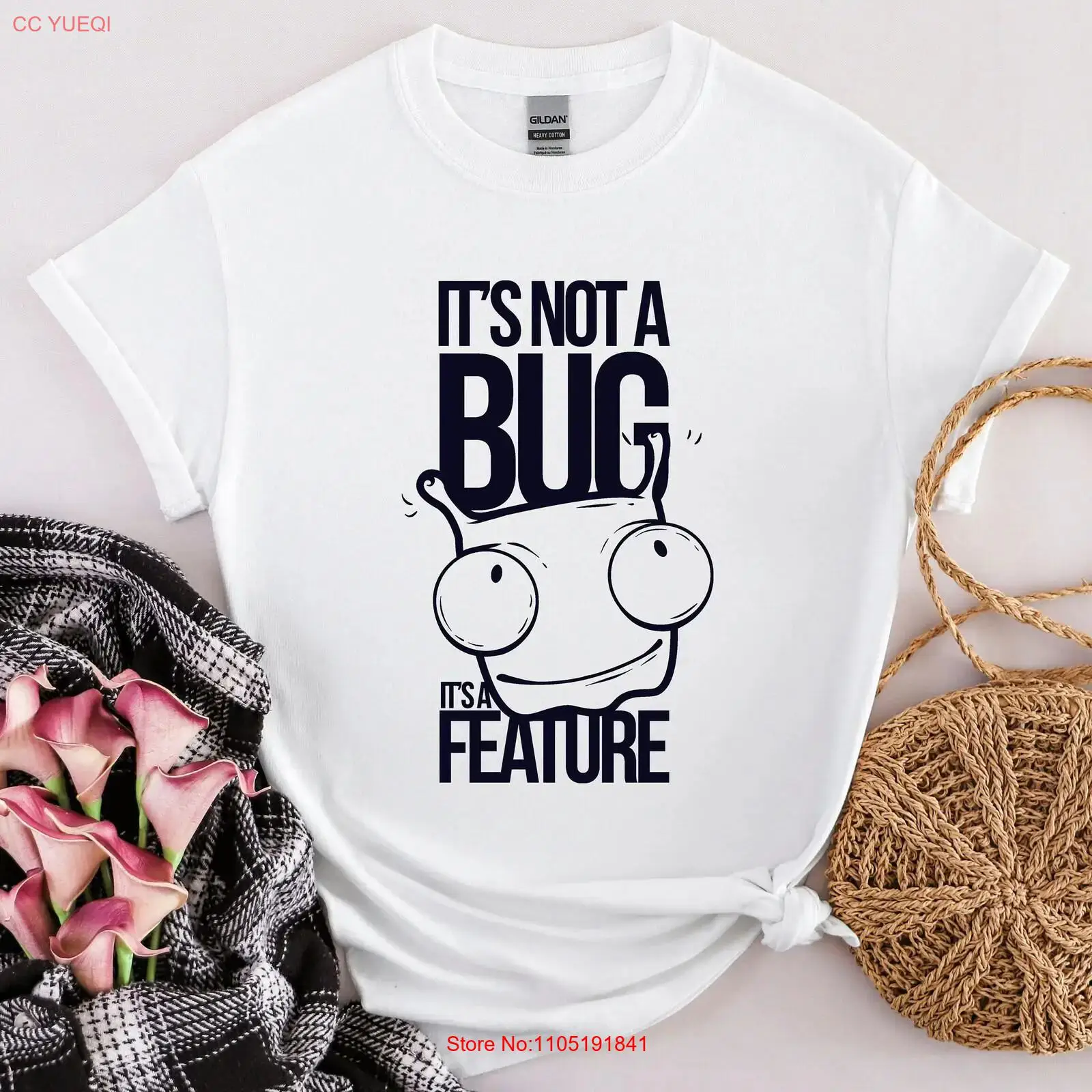 Vintage Fashion Bug - Camisa gamer não é um bug