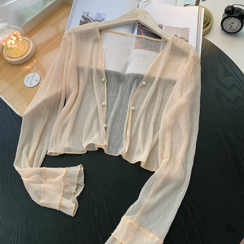 Crop Cardigan Vintage - Cardigã Feminino de Tricô Fino 2026