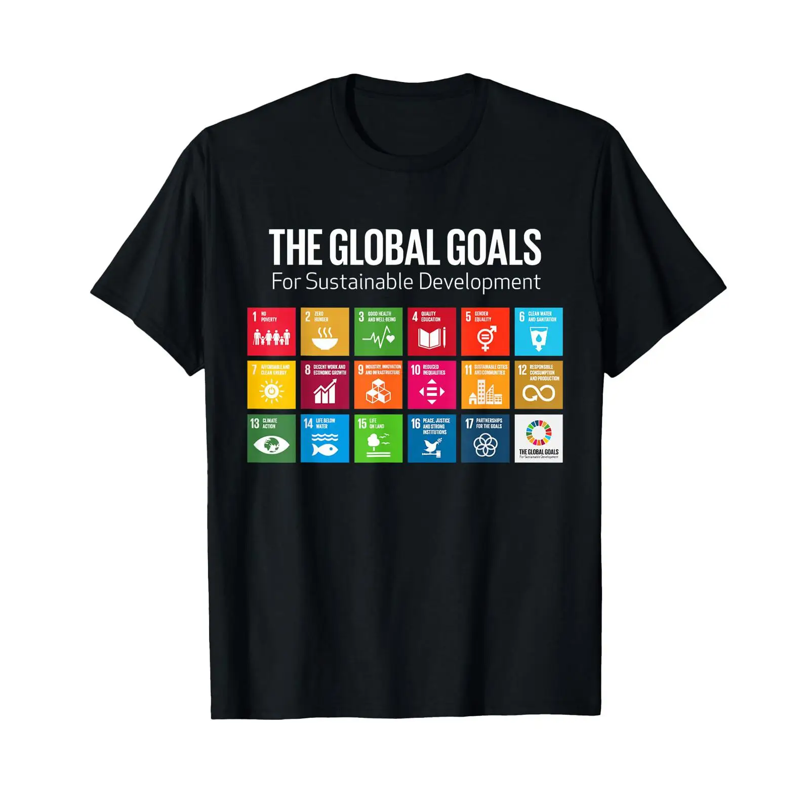 Vintage Fashion Icons - Camiseta The Global Goals 17 Icons