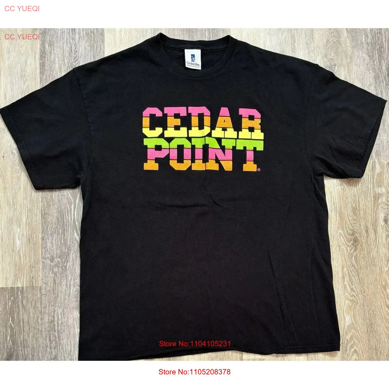 Vintage Fashion Faire - Vintage cedar ponto t camisa xl