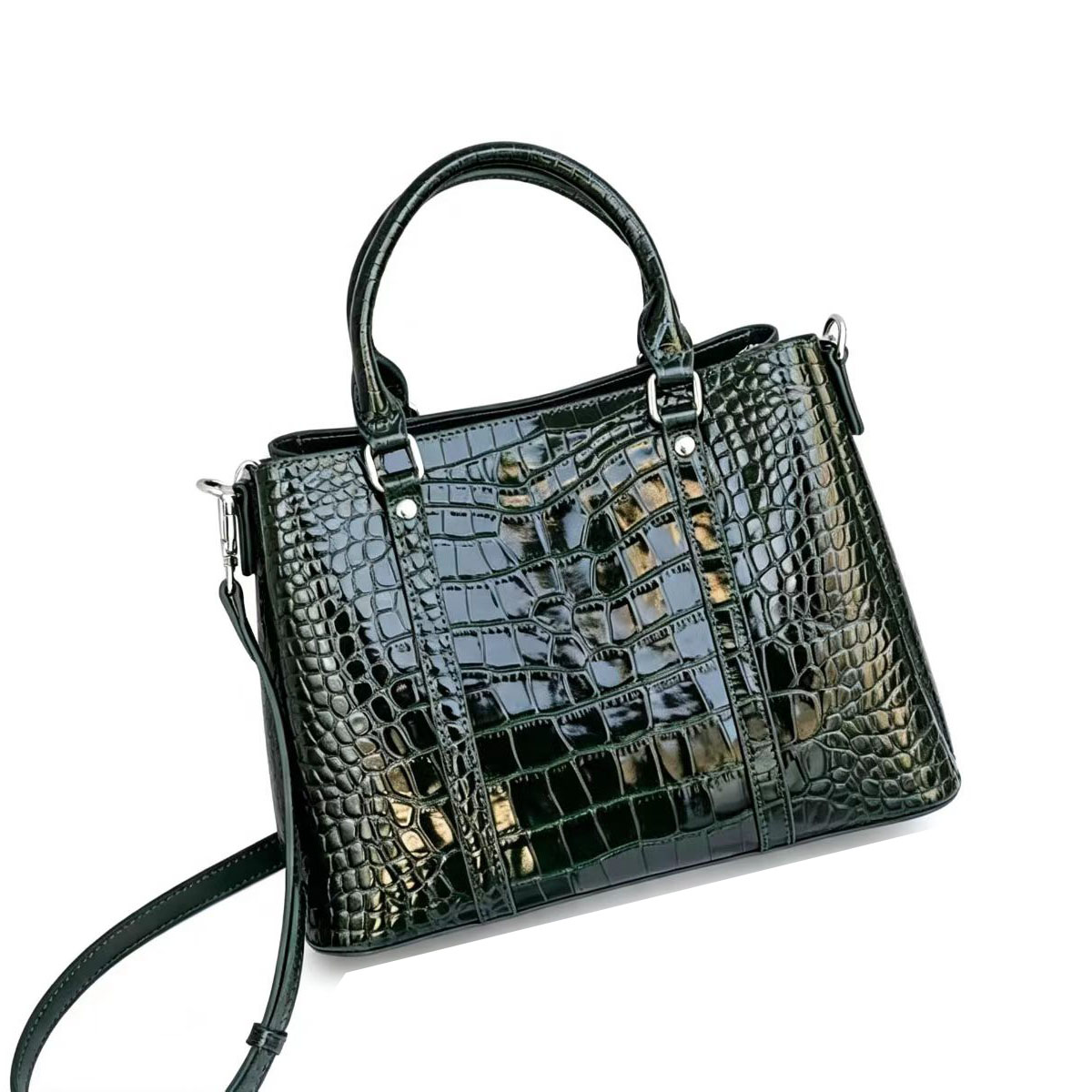 Vintage Fashion Patterns - Bolsa Feminina de Couro Genuíno com