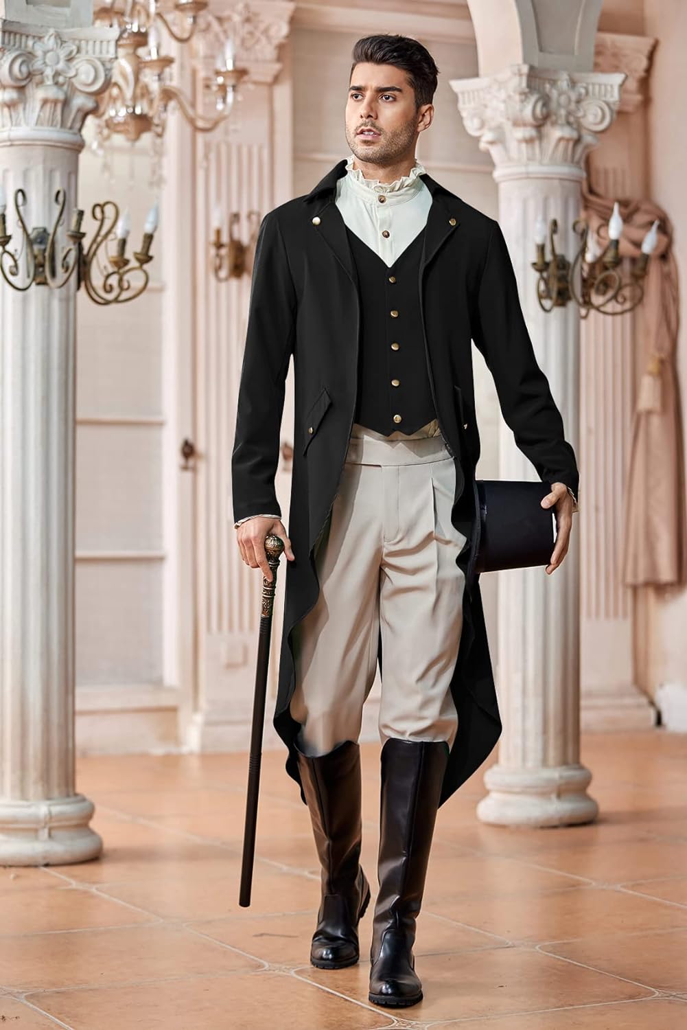 Jaqueta gótica steampunk mascu - Vintage Victorian Fashion avaliação e preço