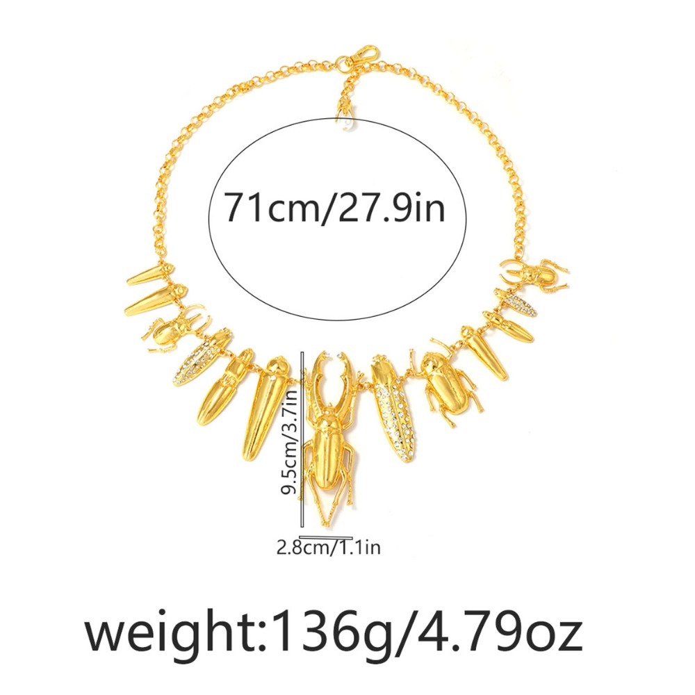 Colar Vintage Dourado com Ping - Vintage Fashion Bug avaliação e preço