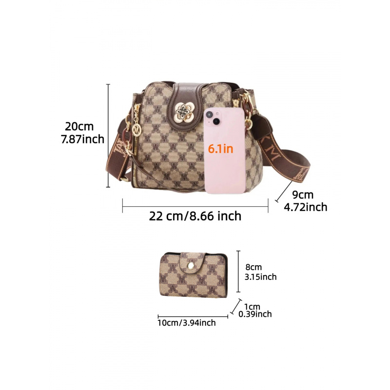 Bolsa de ombro vintage com est - Vintage Zipper avaliação e preço