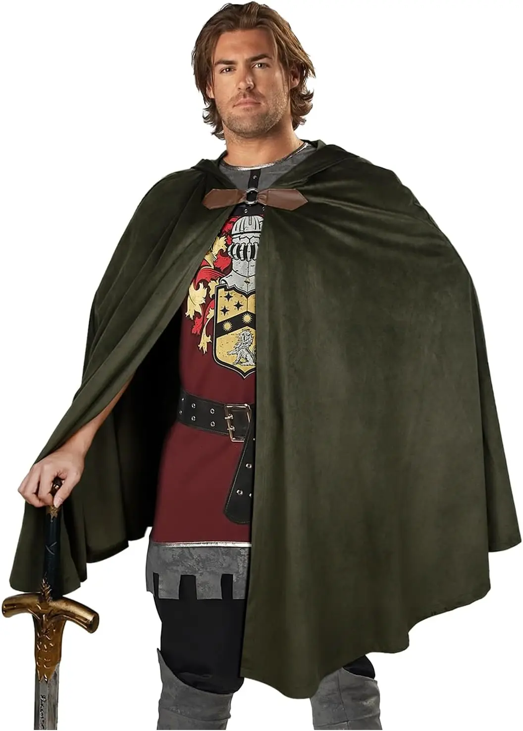 Capa medieval de veludo com ca - Vintage Victorian Fashion avaliação e preço