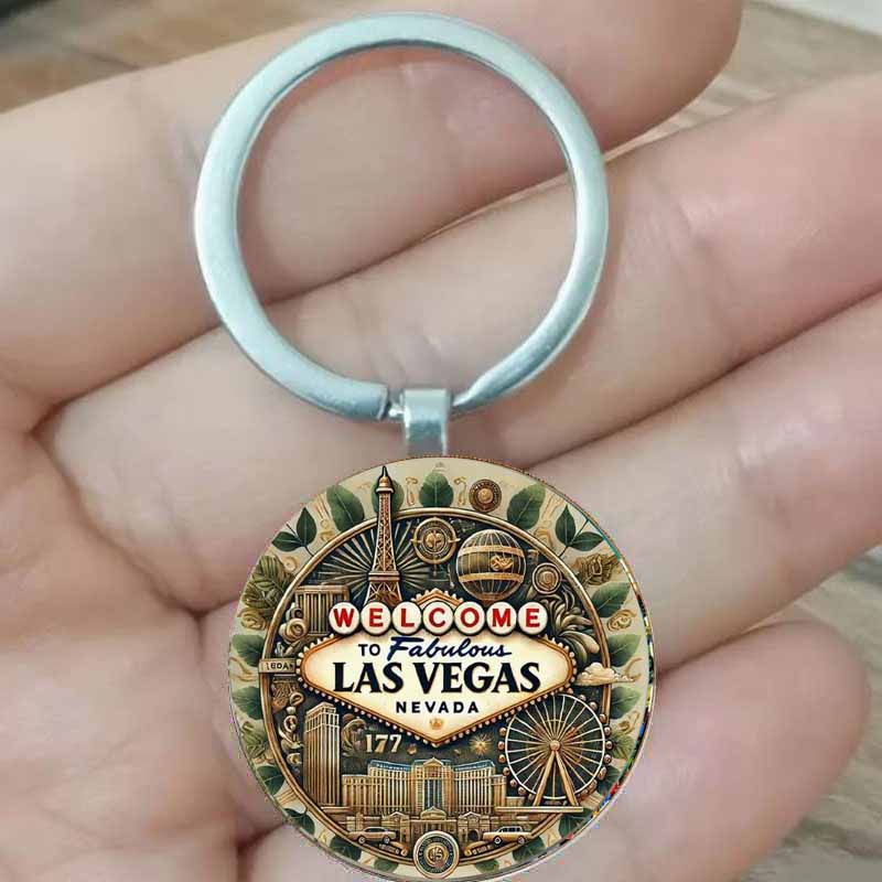 O chaveiro vintage de Las Vega - Vintage Vegas Fashion avaliação e preço