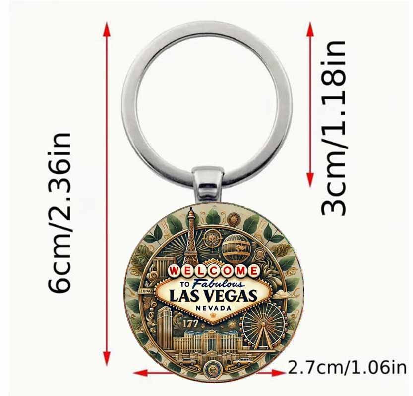 O chaveiro vintage de Las Vega - Vintage Vegas Fashion avaliação e preço