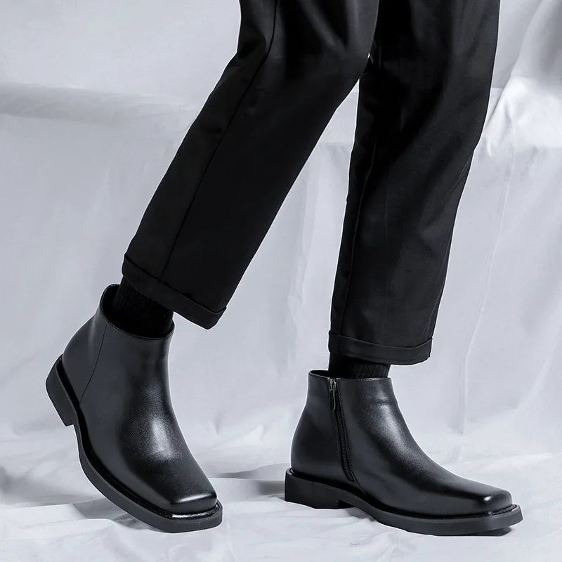 Preto nova moda masculina sapa - Vintage Fashion Fabrics avaliação e preço