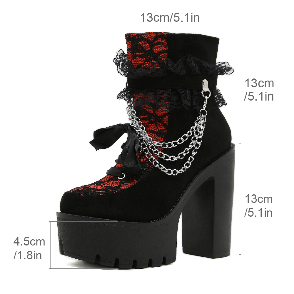 Gdgydh Botas de tornozelo de r - Vintage Zipper avaliação e preço