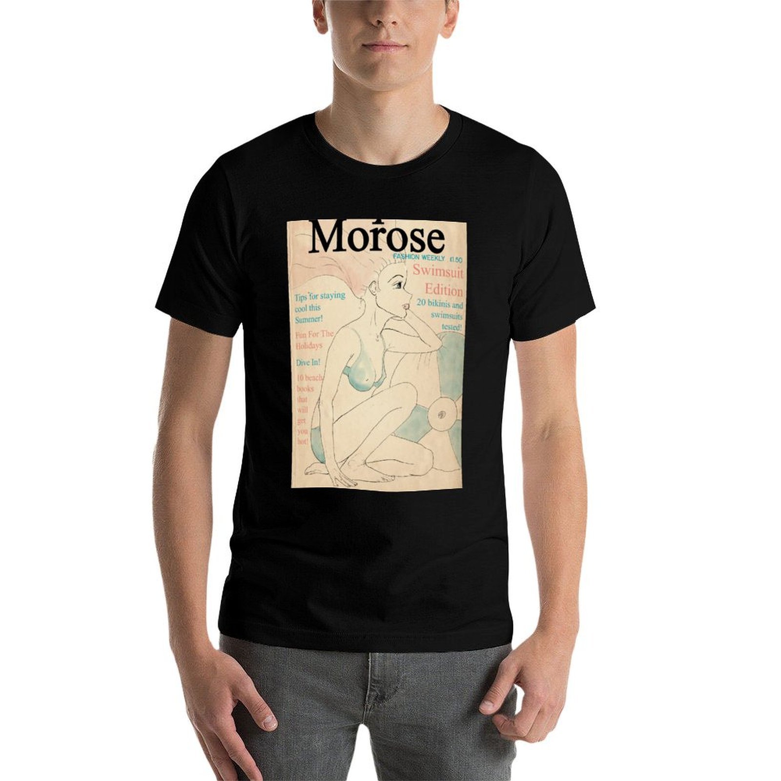 Camiseta com capa de revista d - Vintage Fashion Magazine Covers avaliação e preço