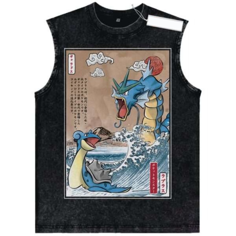 Camiseta Regata Vintage Lavada - Vintage Fashion In Japan avaliação e preço