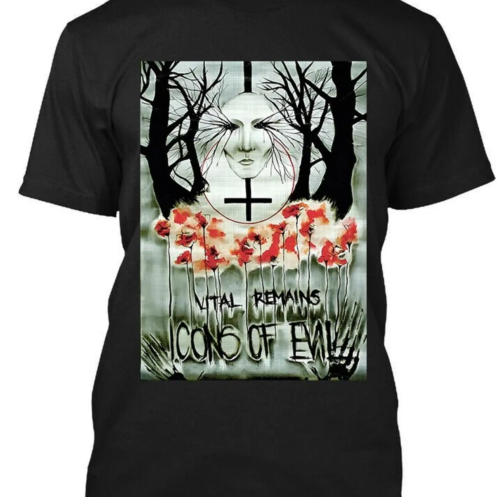 NOVO Popular Camiseta com Logo - Vintage Fashion Icons avaliação e preço