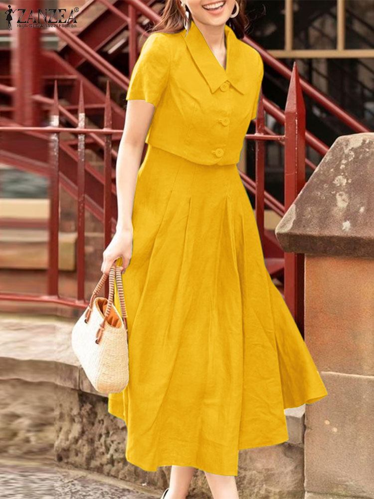 Zanzea conjuntos de duas peças - Vintage Fashion Fabrics avaliação e preço