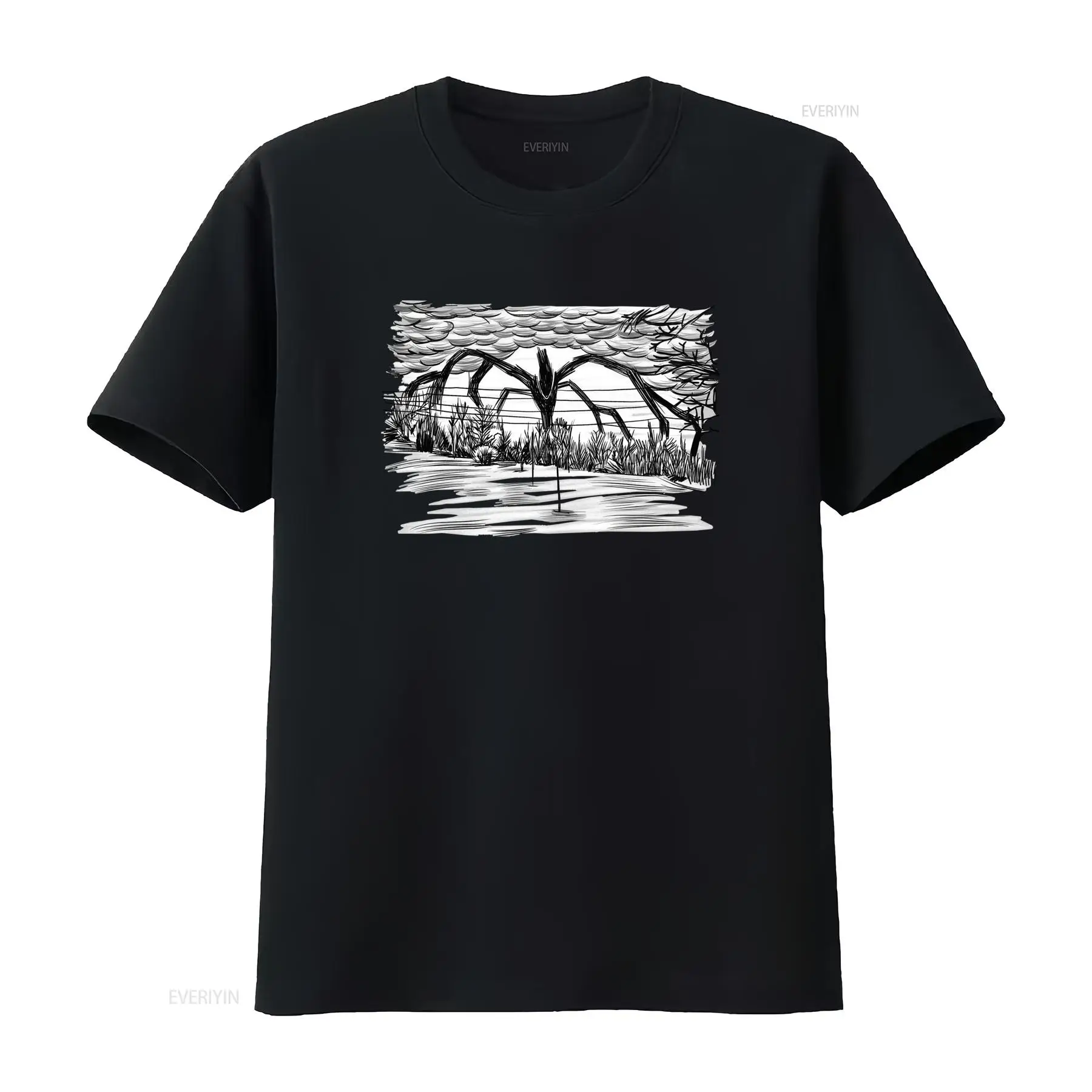 Camiseta Casual com Estampa de - Vintage Fashion Sketches avaliação e preço