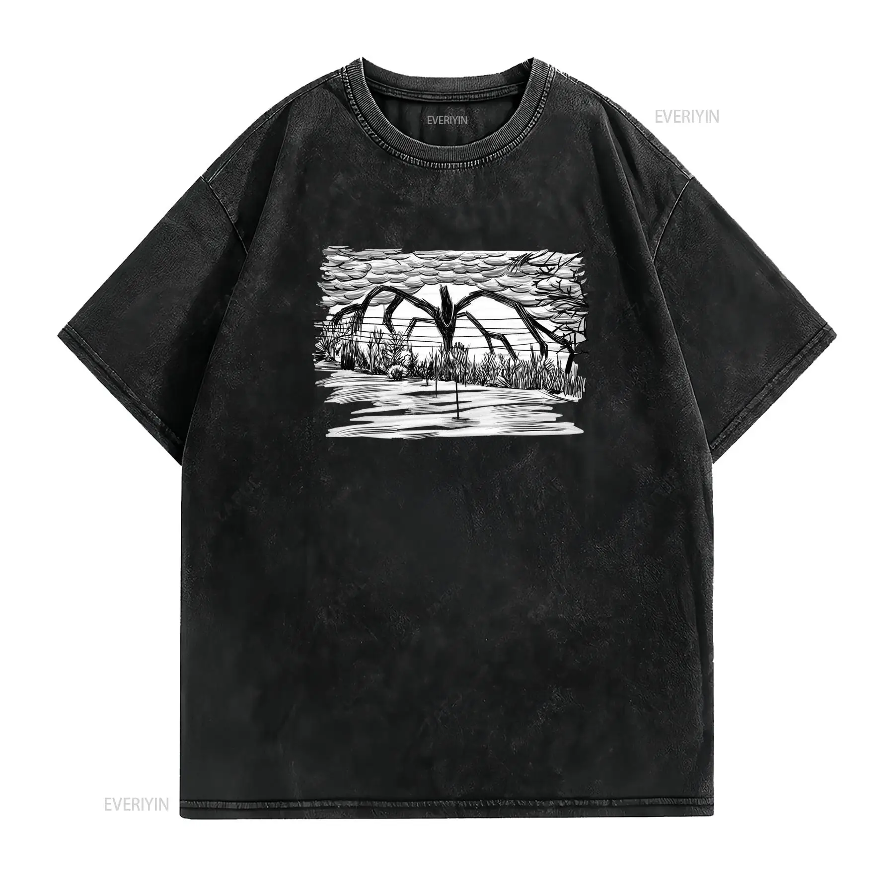 Camiseta Casual com Estampa de - Vintage Fashion Sketches avaliação e preço
