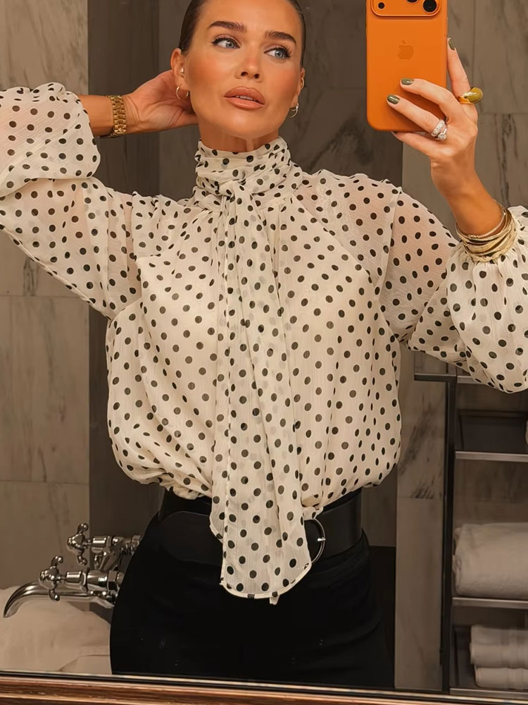 HH Blusa Feminina Elegante com - Vintage Fashion Trends avaliação e preço
