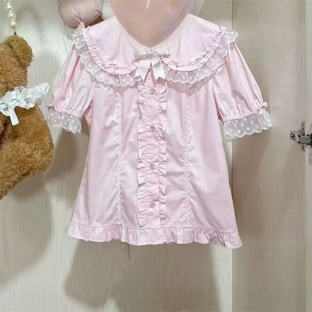 Blusas com Babados Estilo Japo - Vintage Fashion In Japan avaliação e preço