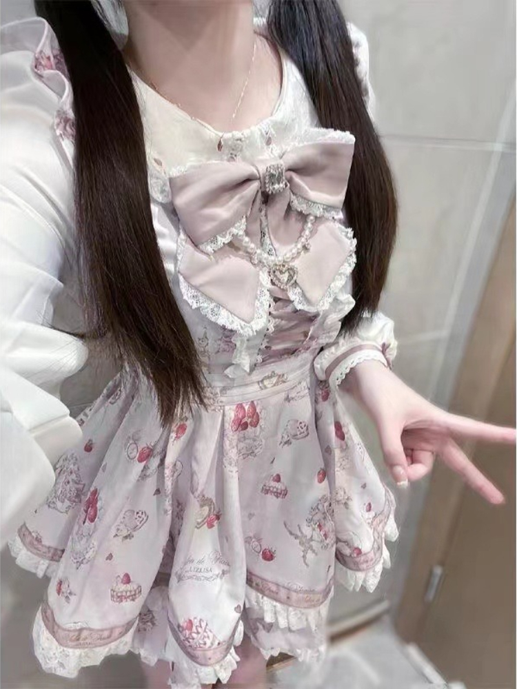 Verão japonês gótico y2k lolit - Vintage Fashion Japan avaliação e preço
