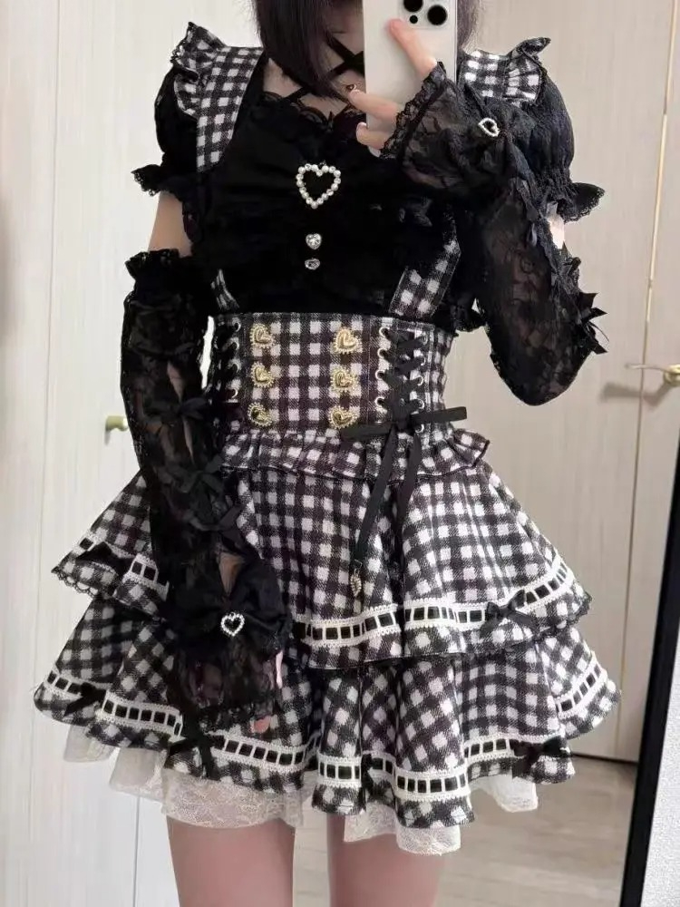 Verão japonês gótico y2k lolit - Vintage Fashion Japan avaliação e preço