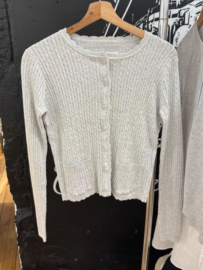 Bolsos torção flor camisola de - Crop Cardigan Vintage avaliação e preço