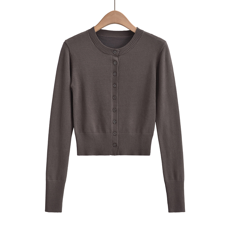 Camisola cortada de manga long - Crop Cardigan Vintage avaliação e preço