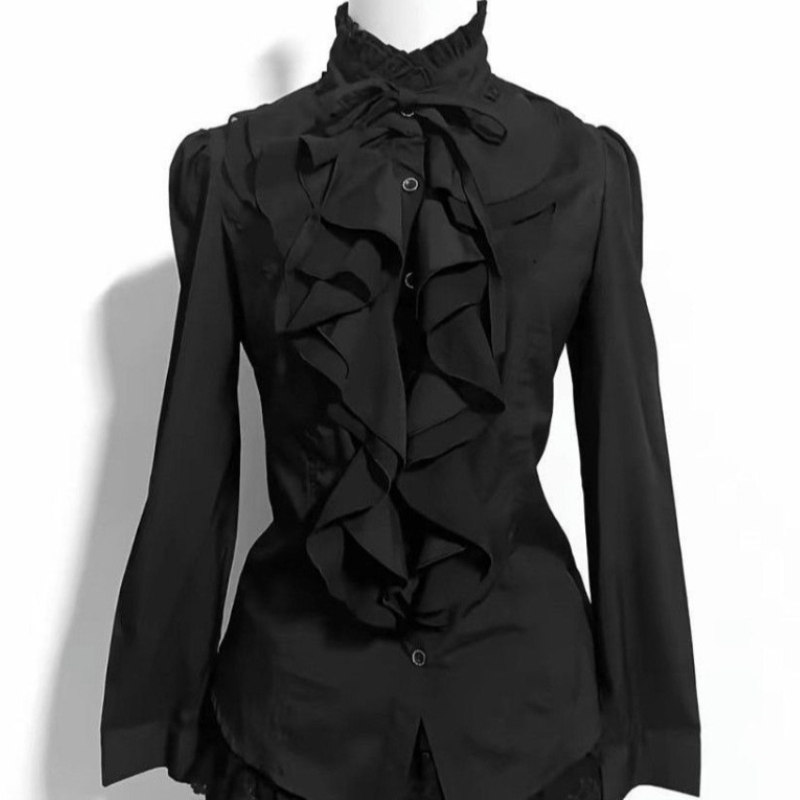 Deeptown preto gótico lolita b - Vintage Fashion Japan avaliação e preço