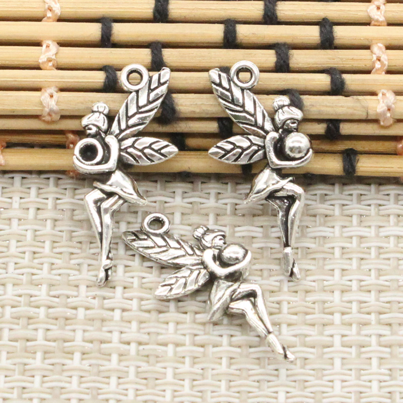 20 pçs encantos anjo justo 26x - Vintage Fashion Faire avaliação e preço