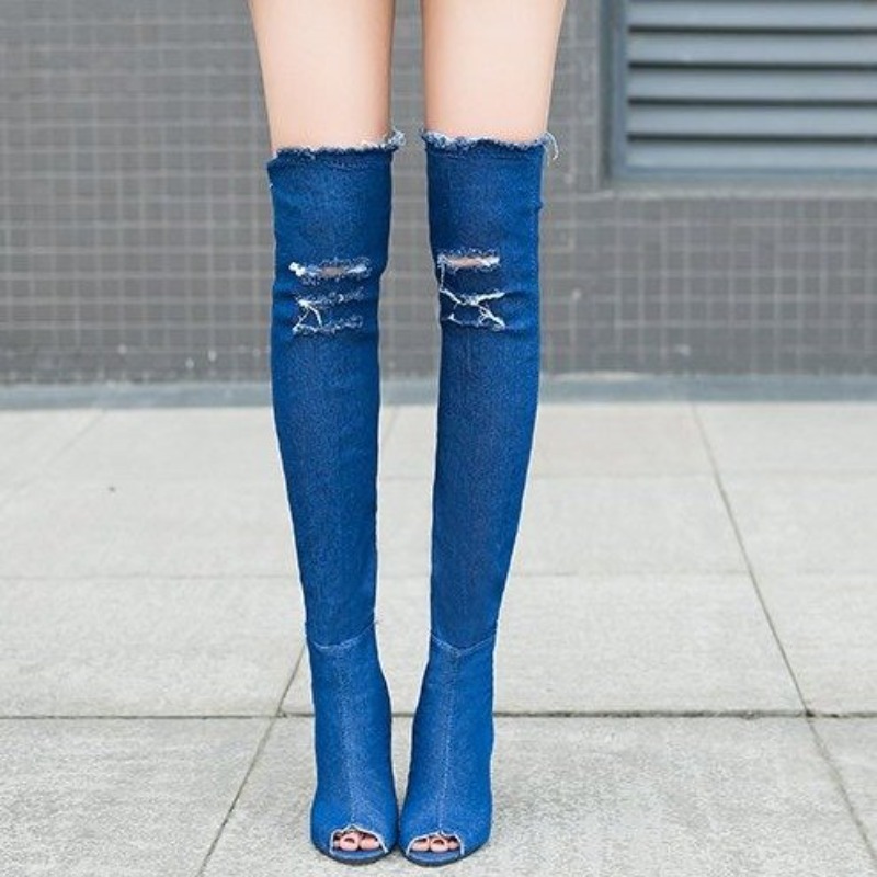 Botas Femininas de Salto Alto  - Vintage Zipper avaliação e preço
