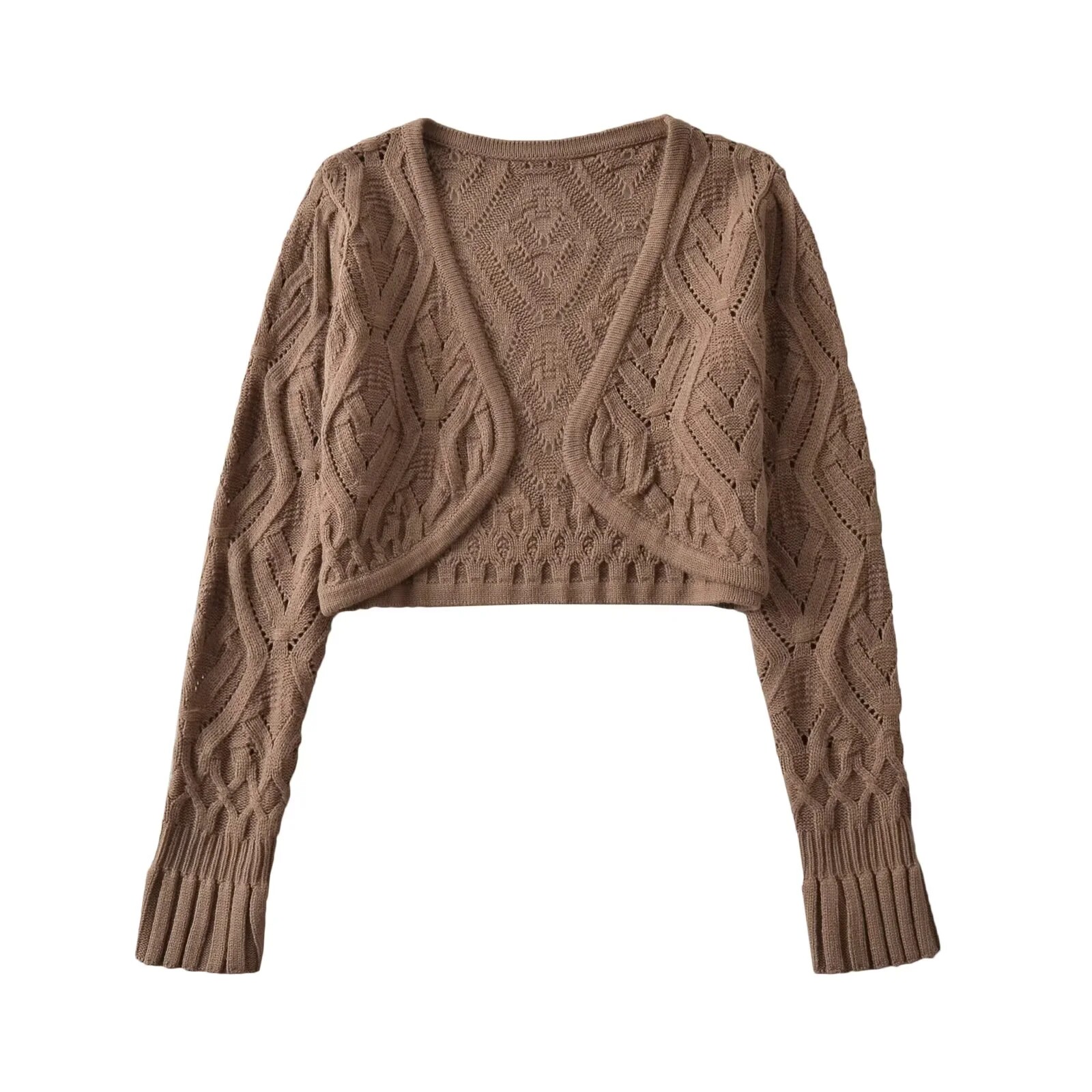 Conjunto Feminino Preto com To - Crop Cardigan Vintage avaliação e preço