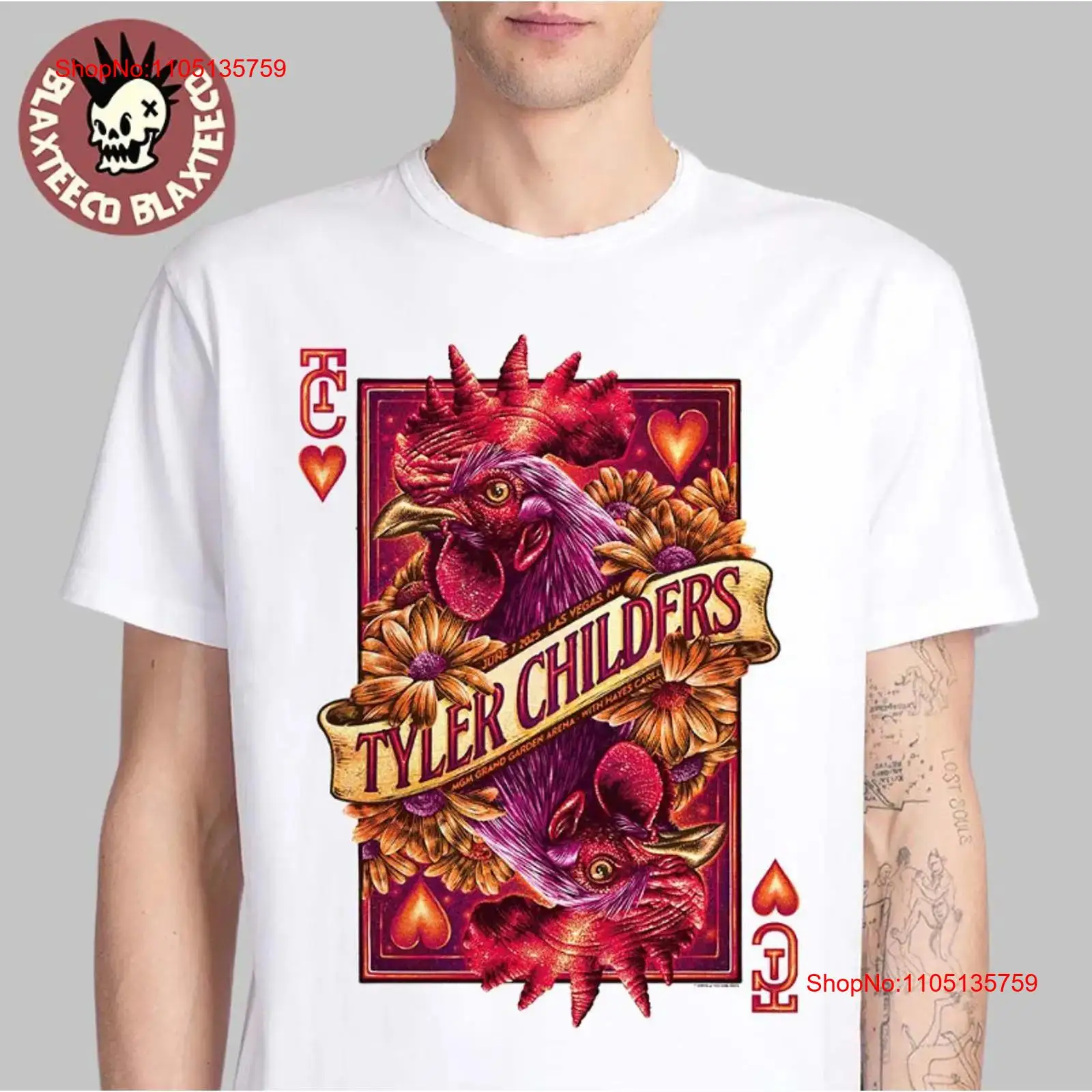 Tyler Childers Las Vegas Nevad - Vintage Vegas Fashion avaliação e preço
