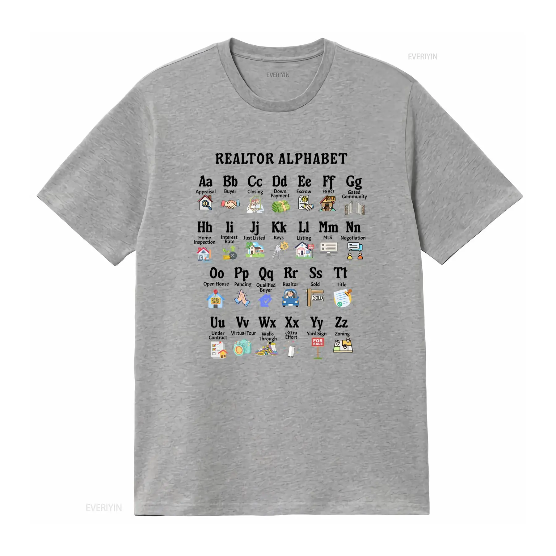 Camiseta Casual com Estampa de - Vintage Fashion Icons avaliação e preço