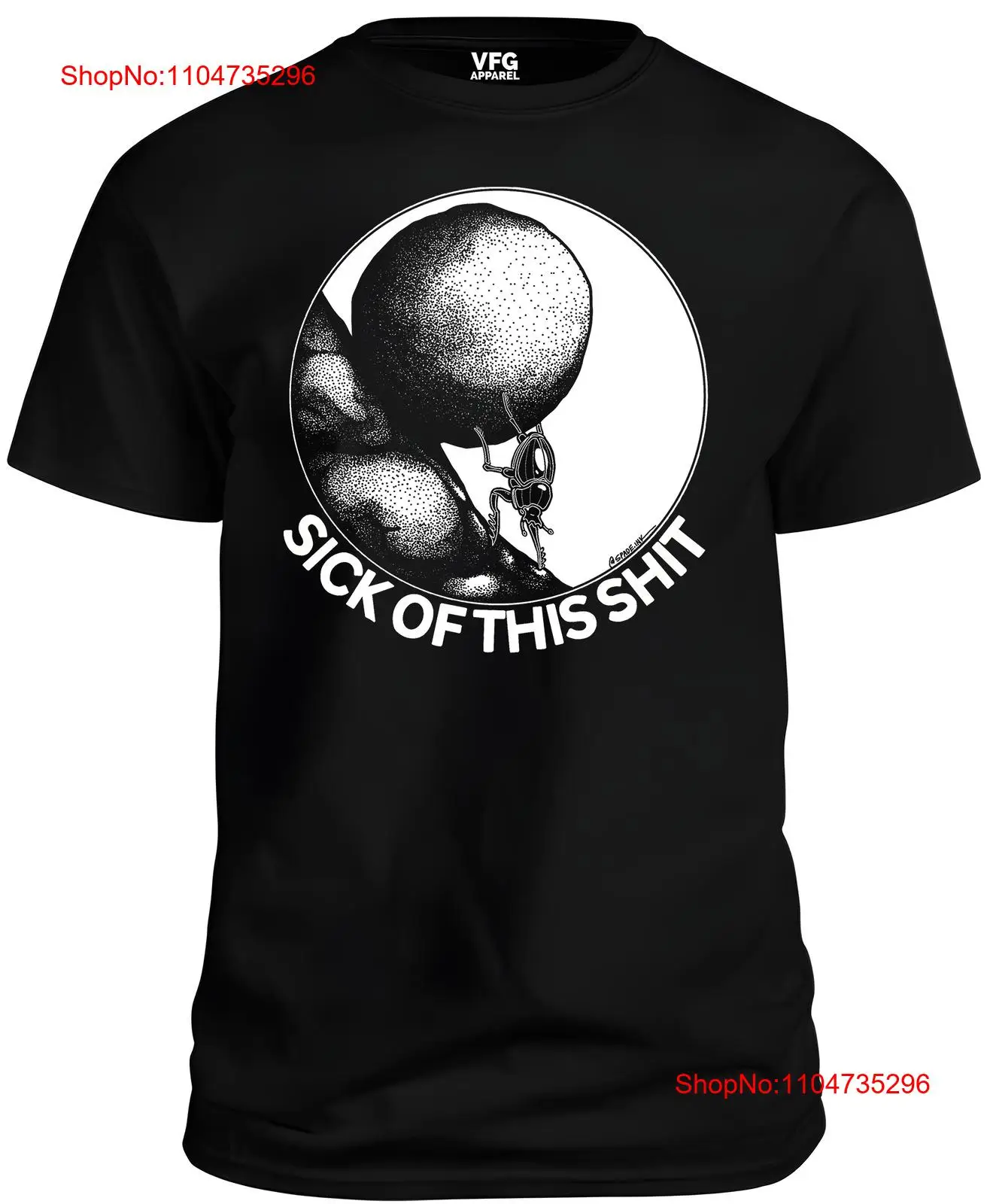 Camiseta sifephus bug vintage  - Vintage Fashion Bug avaliação e preço