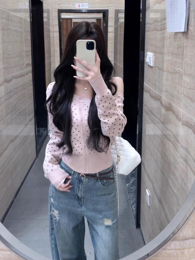 Cardigã Y2K Estético com Gola  - Crop Cardigan Vintage avaliação e preço