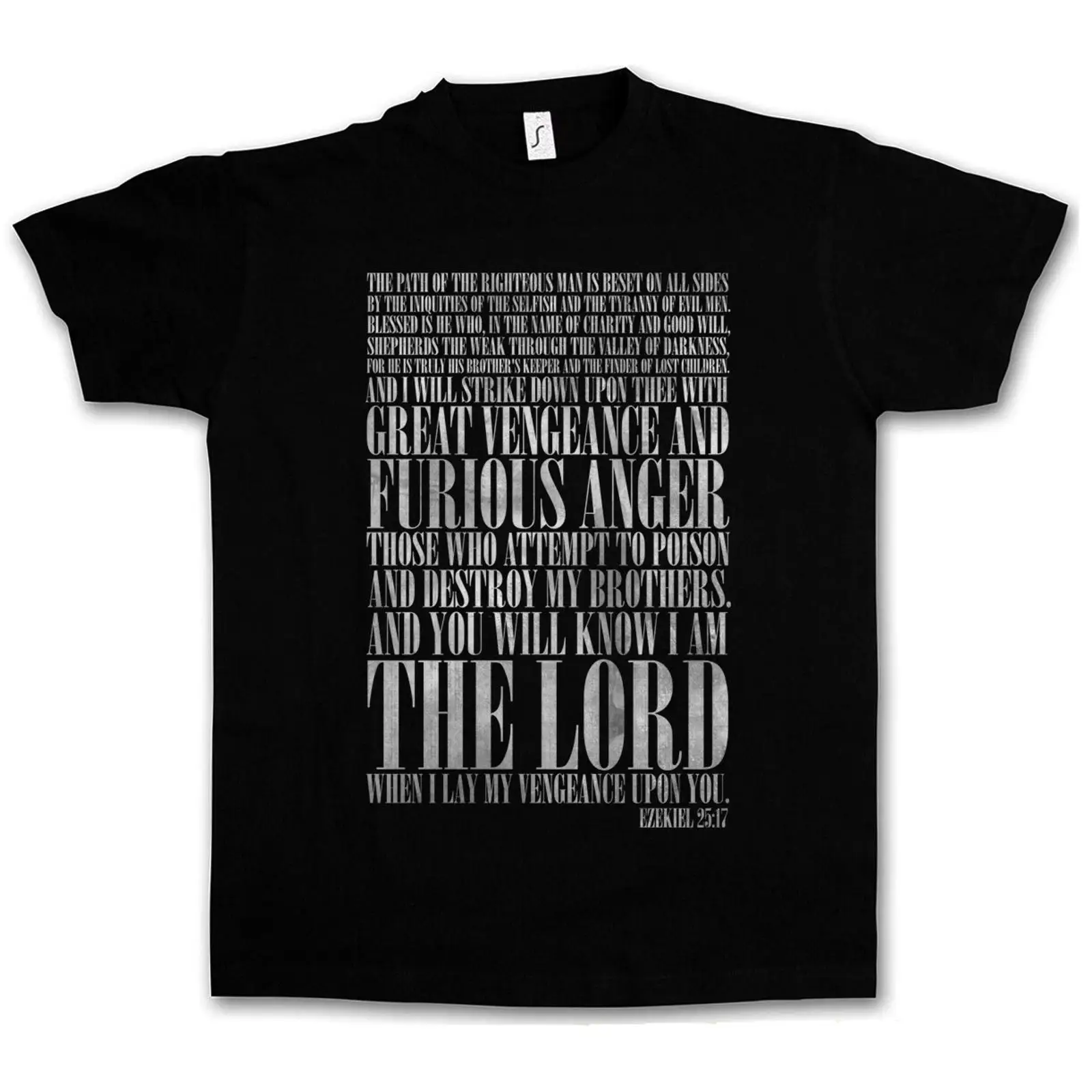 Camiseta EZEKIEL 25 17 Pulp Fi - Vintage Vegas Fashion avaliação e preço