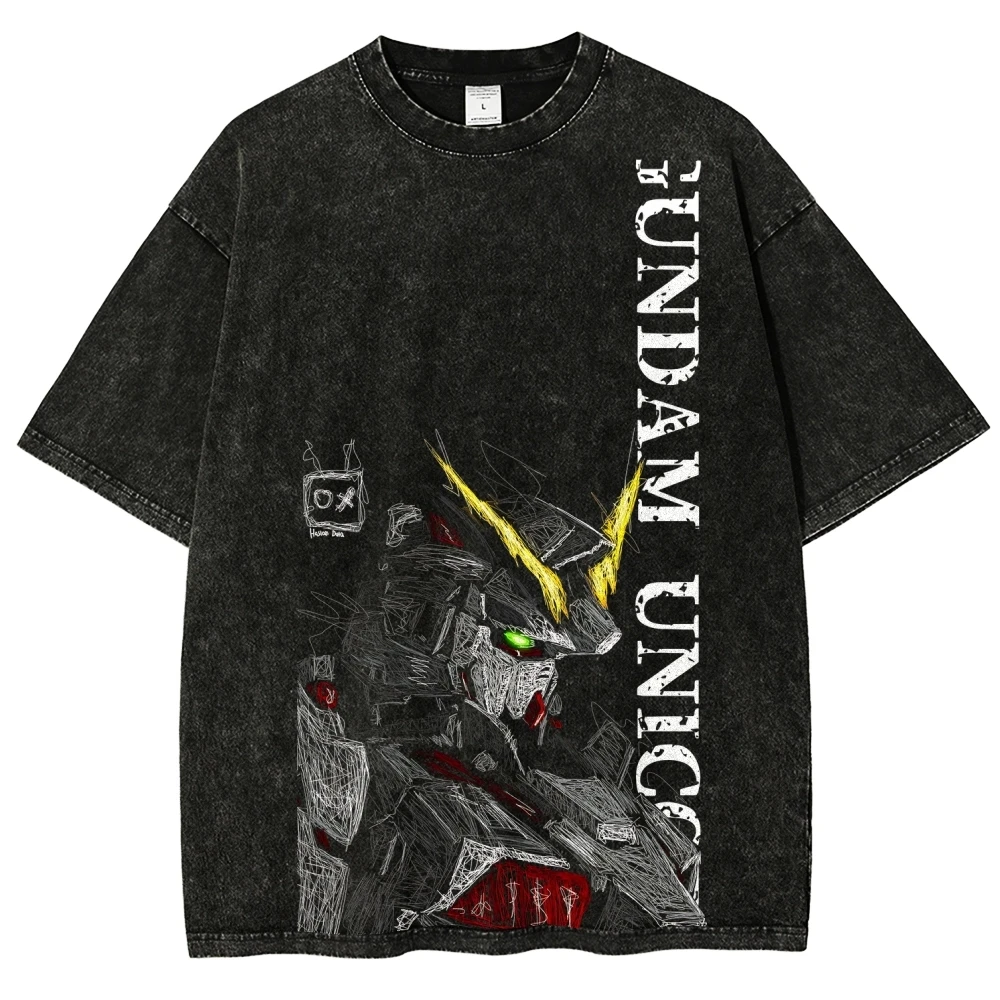 Camiseta Gundam Unicorn RX-0 M - Vintage Fashion Sketches avaliação e preço