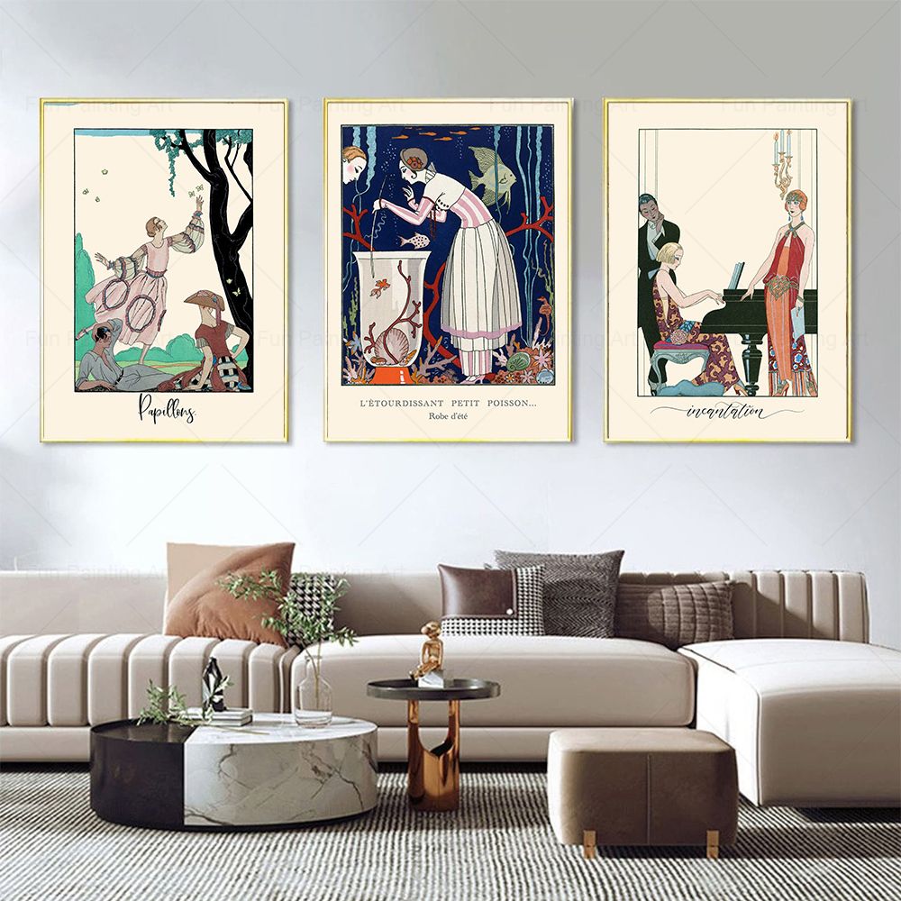 Impressão vintage 1920s moda f - Vintage Fashion Magazine Covers avaliação e preço