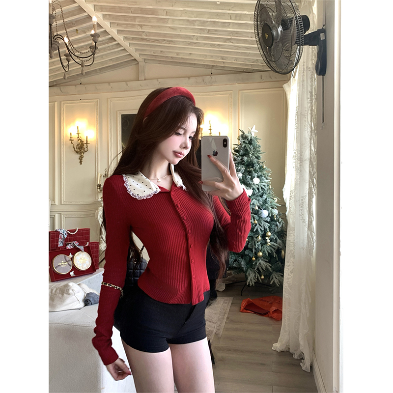 Mexzt vintage vermelho malha c - Crop Cardigan Vintage avaliação e preço