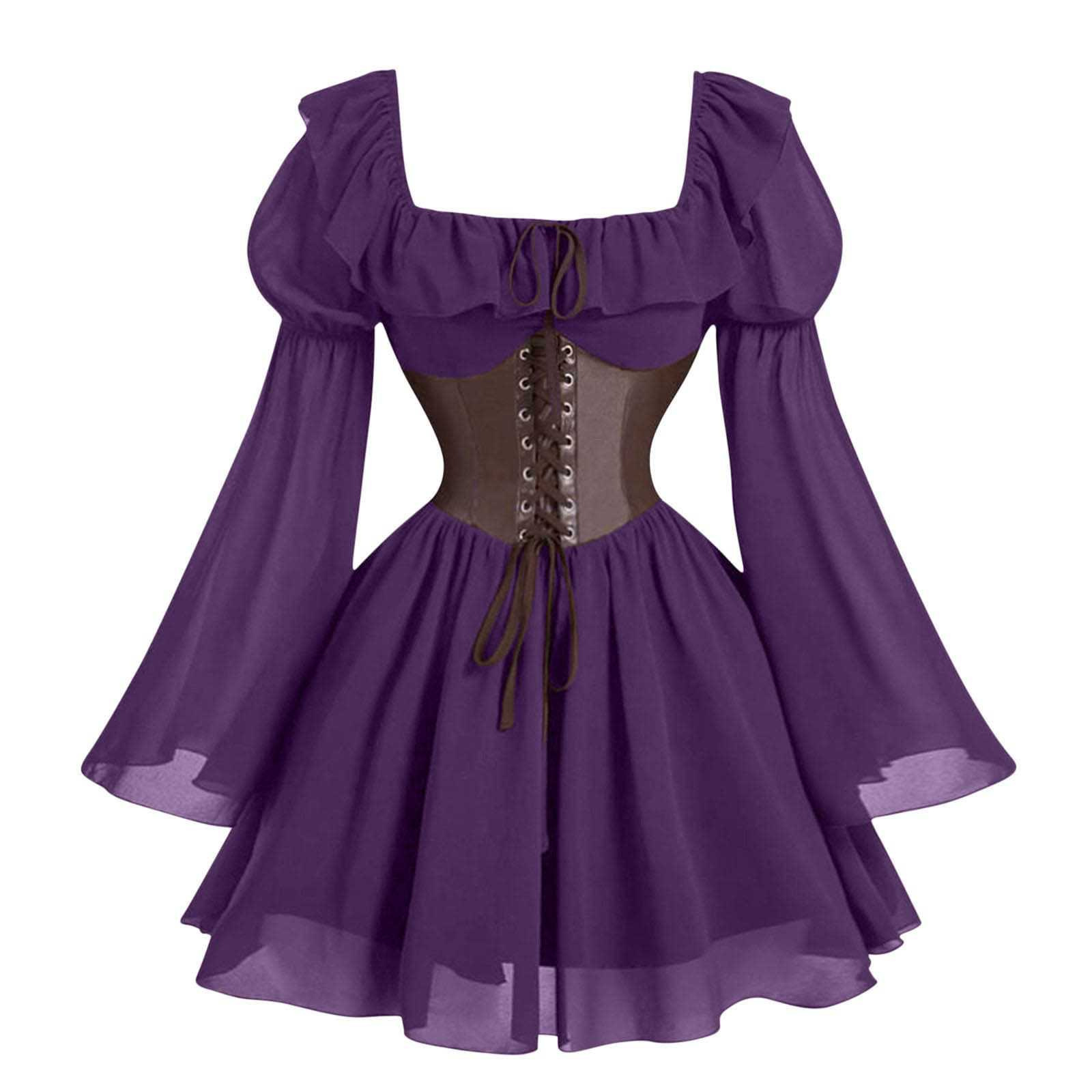 Vestido medieval renascentista - Vintage Victorian Fashion avaliação e preço