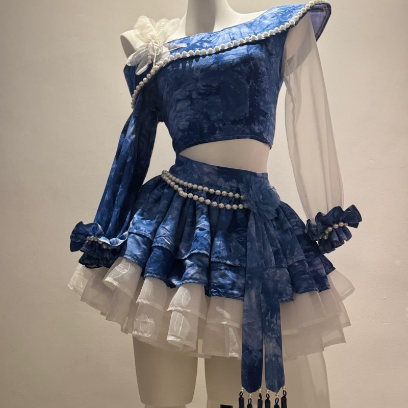Conjunto de Saia Lolita Vintag - Vintage Fashion Japan avaliação e preço