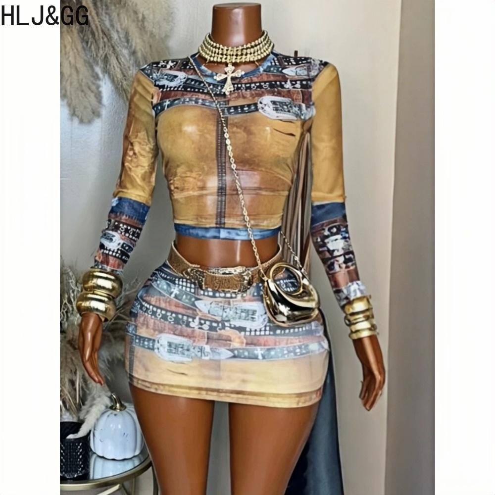 HLJ&GG Conjunto de duas peças  - Vintage Fashion Patterns avaliação e preço