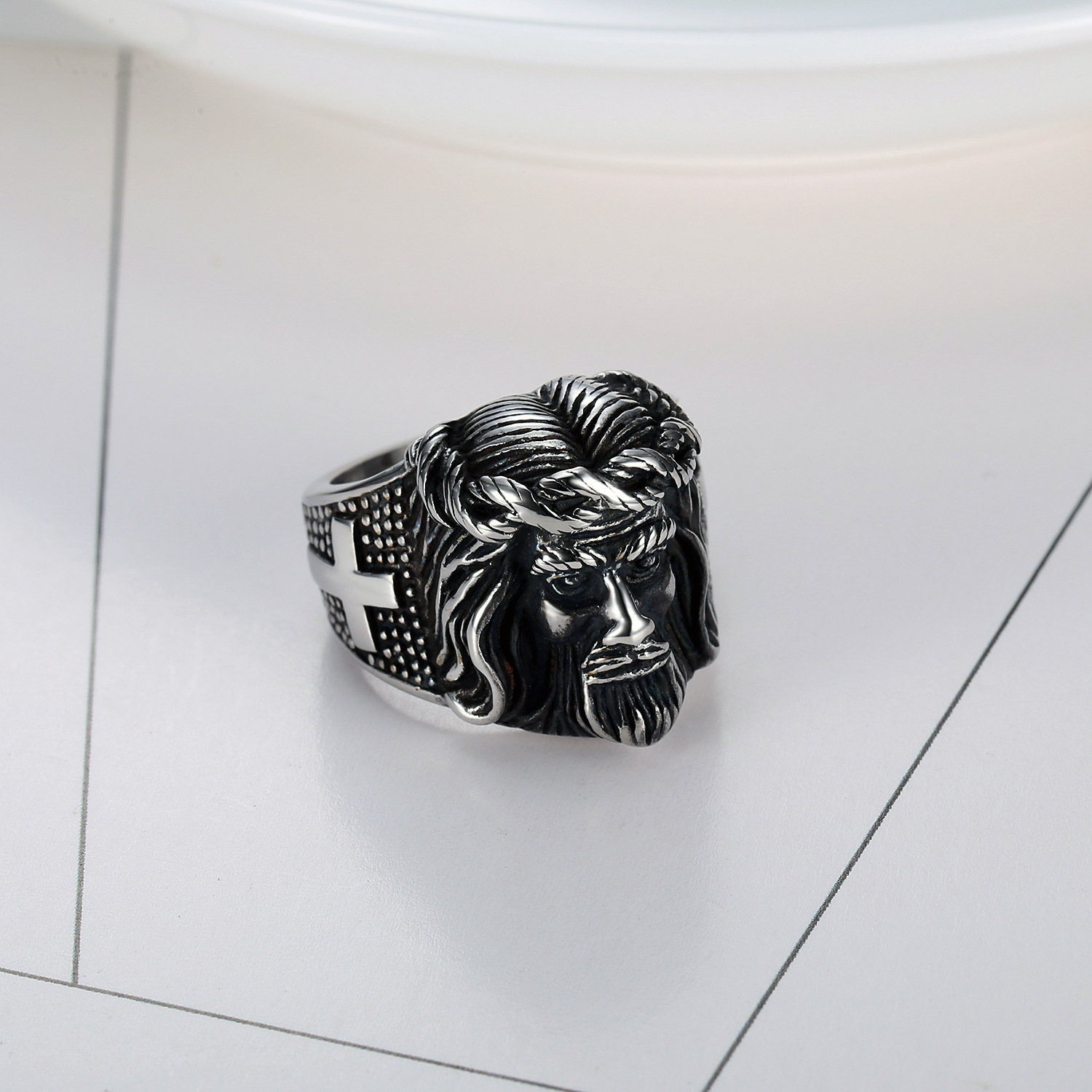 Anel de Sinete Masculino LNC R - Vintage Fashion Icons avaliação e preço